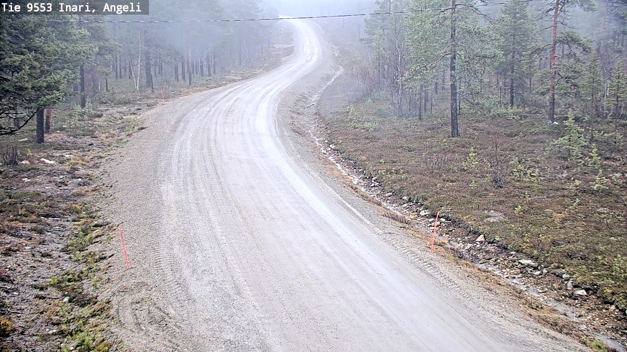 Kelikamerat Kuva Tie 9553 Inari, Angeli, Lintupuolivaara, Inari, Lappi