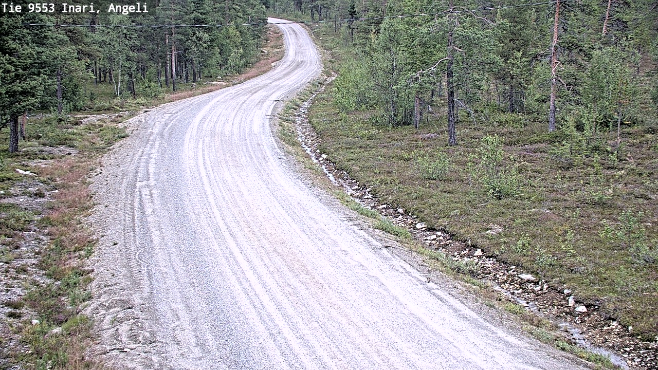 Kelikamerat Kuva Tie 9553 Inari, Angeli, Lintupuolivaara, Inari, Lappi
