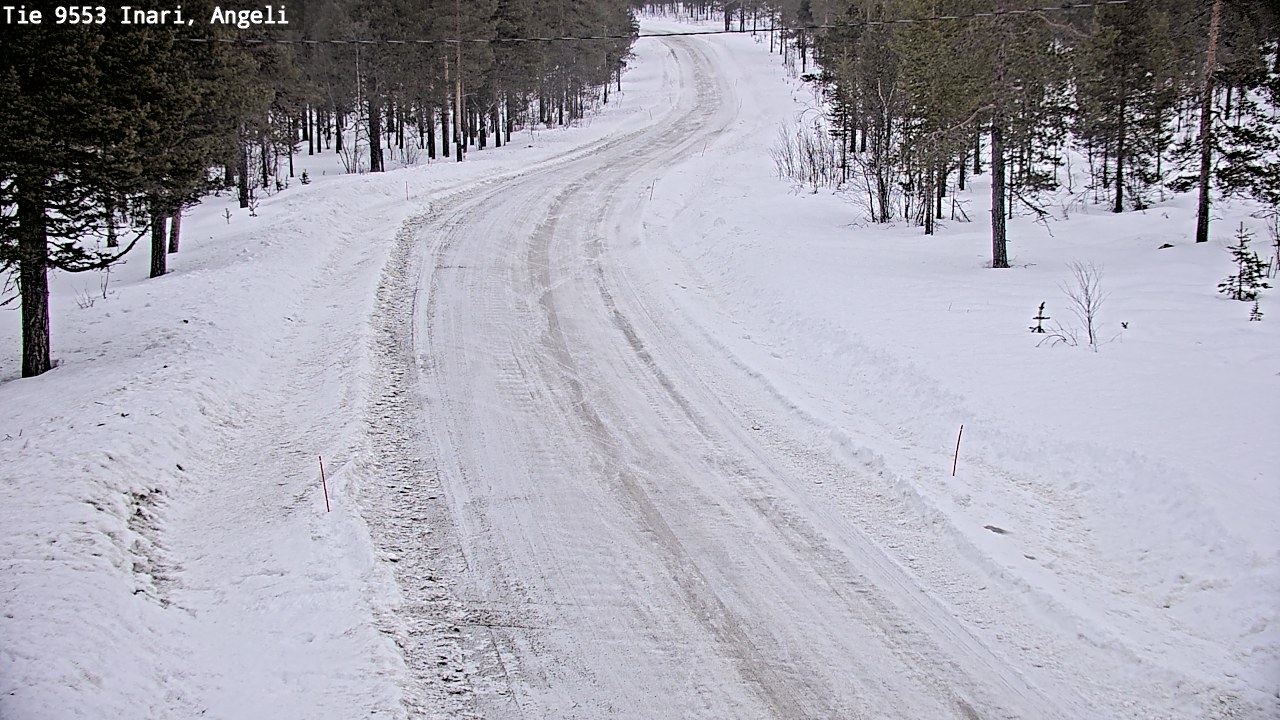 Kelikamerat Kuva Tie 9553 Inari, Angeli, Lintupuolivaara, Inari, Lappi