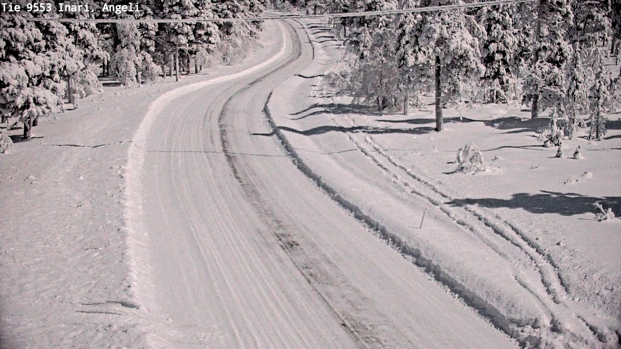 Kelikamerat Kuva Tie 9553 Inari, Angeli, Lintupuolivaara, Inari, Lappi