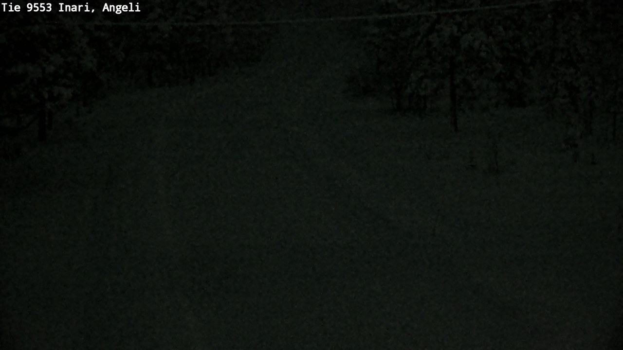 Weather Camera Image Road 9553 Inari, Angeli, Lintupuolivaara, Inari, Lappi