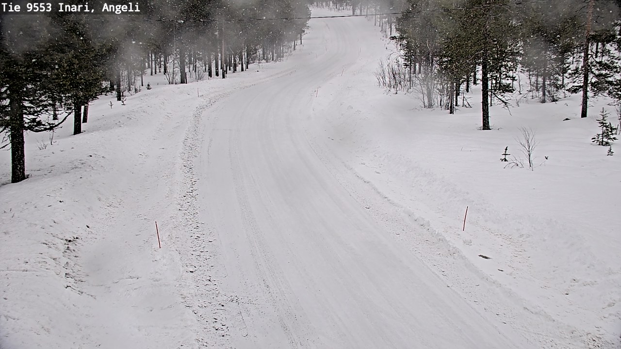 Kelikamerat Kuva Tie 9553 Inari, Angeli, Lintupuolivaara, Inari, Lappi