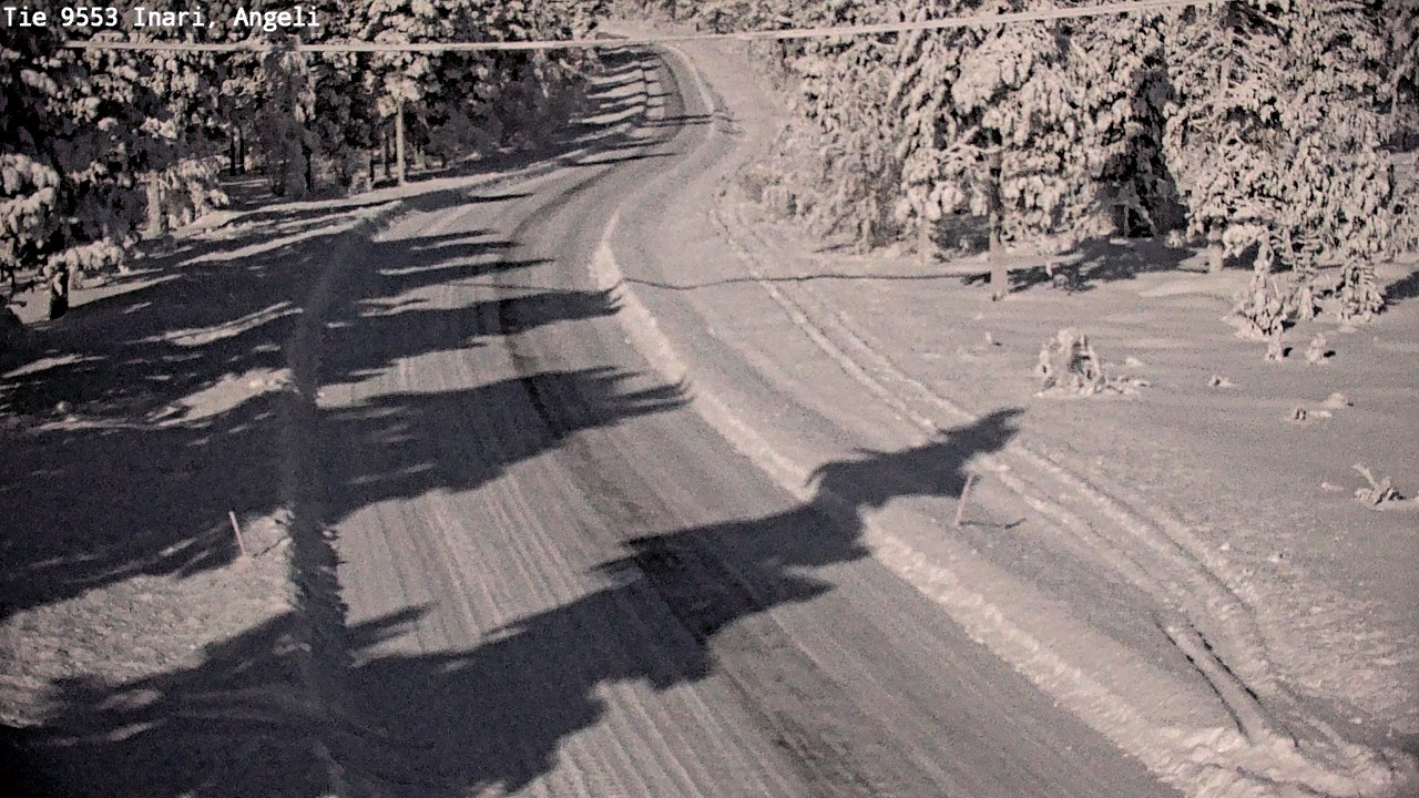 Kelikamerat Kuva Tie 9553 Inari, Angeli, Lintupuolivaara, Inari, Lappi