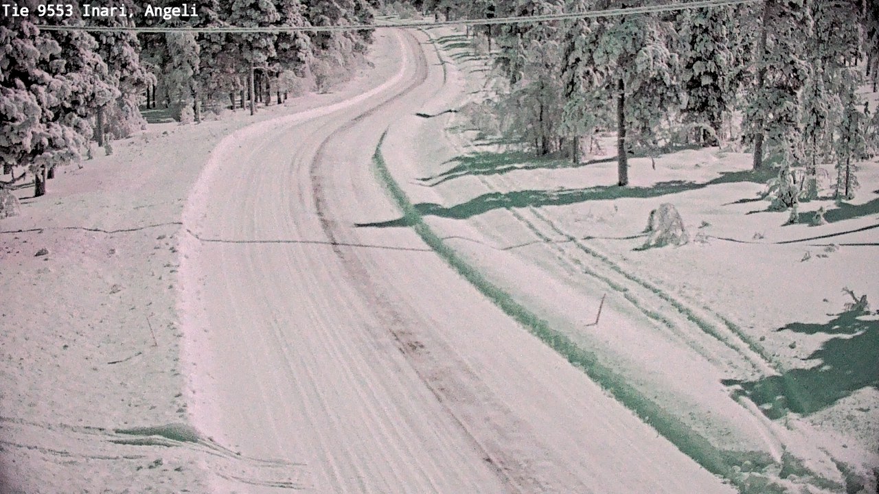 Kelikamerat Kuva Tie 9553 Inari, Angeli, Lintupuolivaara, Inari, Lappi