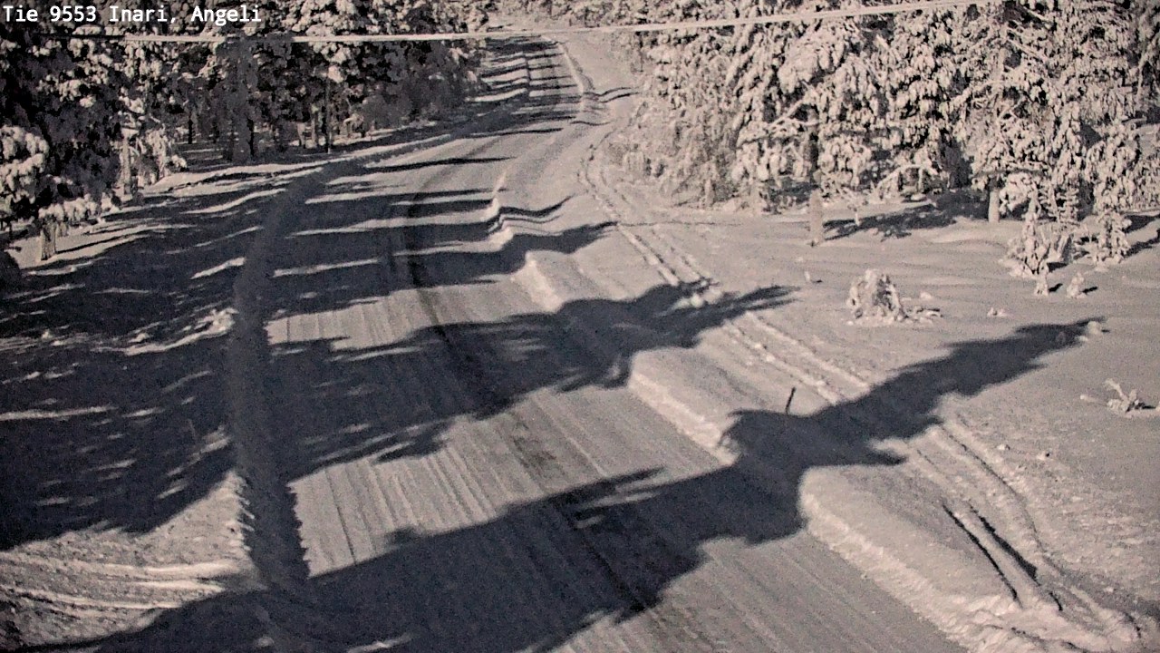 Kelikamerat Kuva Tie 9553 Inari, Angeli, Lintupuolivaara, Inari, Lappi