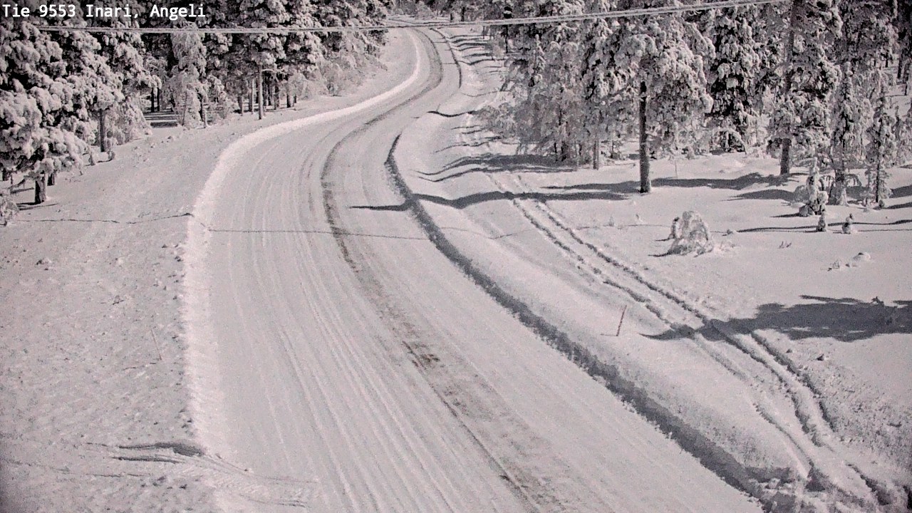 Kelikamerat Kuva Tie 9553 Inari, Angeli, Lintupuolivaara, Inari, Lappi