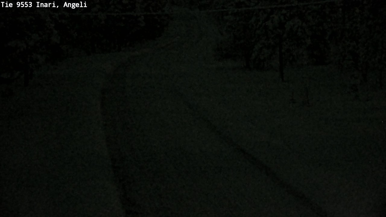 Weather Camera Image Väg 9553 Inari, Angeli, Lintupuolivaara, Inari, Lappi