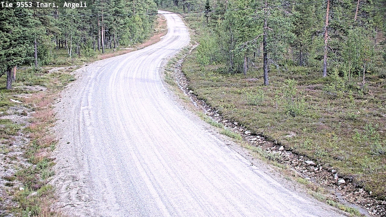 Kelikamerat Kuva Tie 9553 Inari, Angeli, Lintupuolivaara, Inari, Lappi