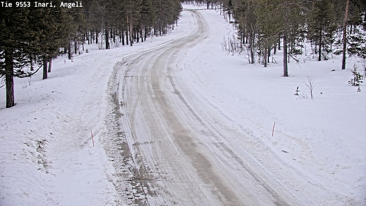 Kelikamerat Kuva Tie 9553 Inari, Angeli, Lintupuolivaara, Inari, Lappi