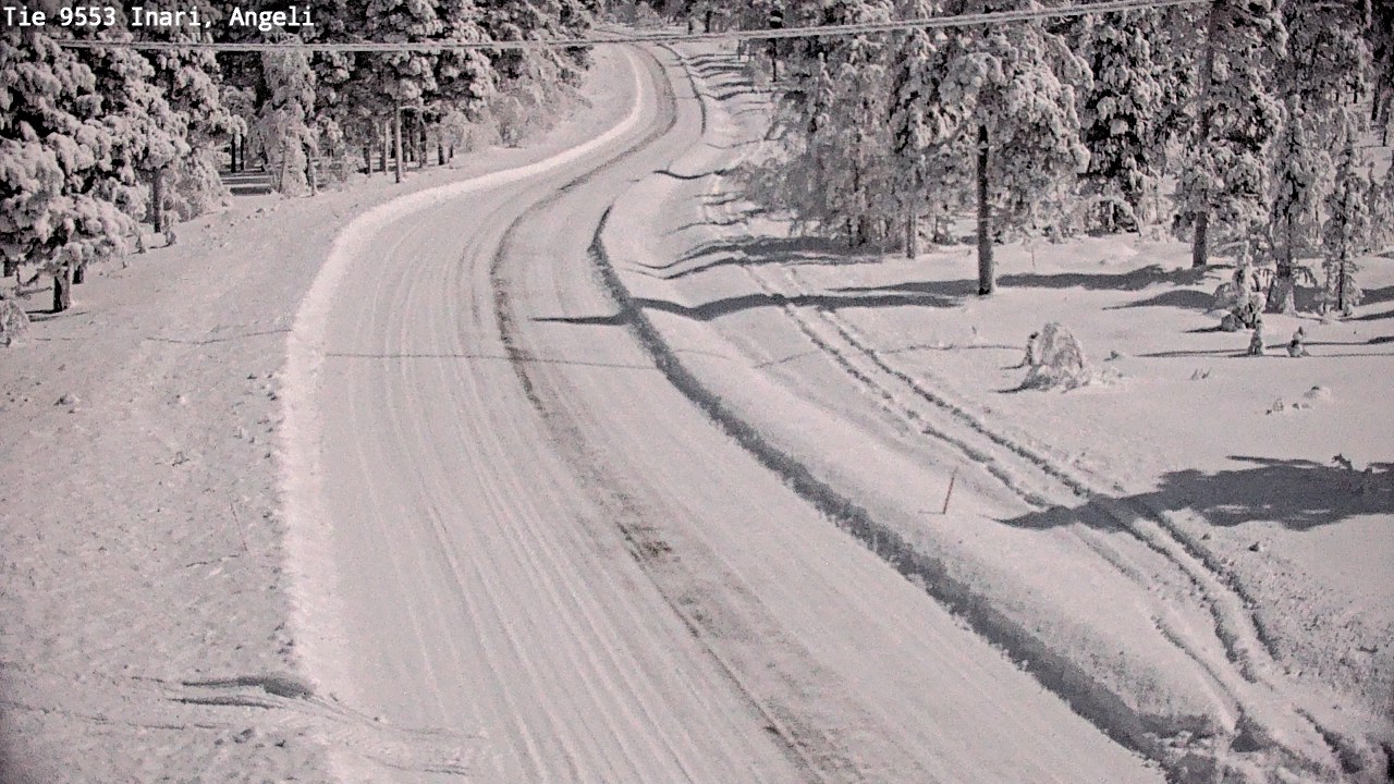Kelikamerat Kuva Tie 9553 Inari, Angeli, Lintupuolivaara, Inari, Lappi