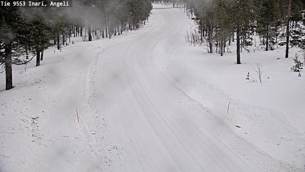 Kelikamerat Kuva Tie 9553 Inari, Angeli, Lintupuolivaara, Inari, Lappi