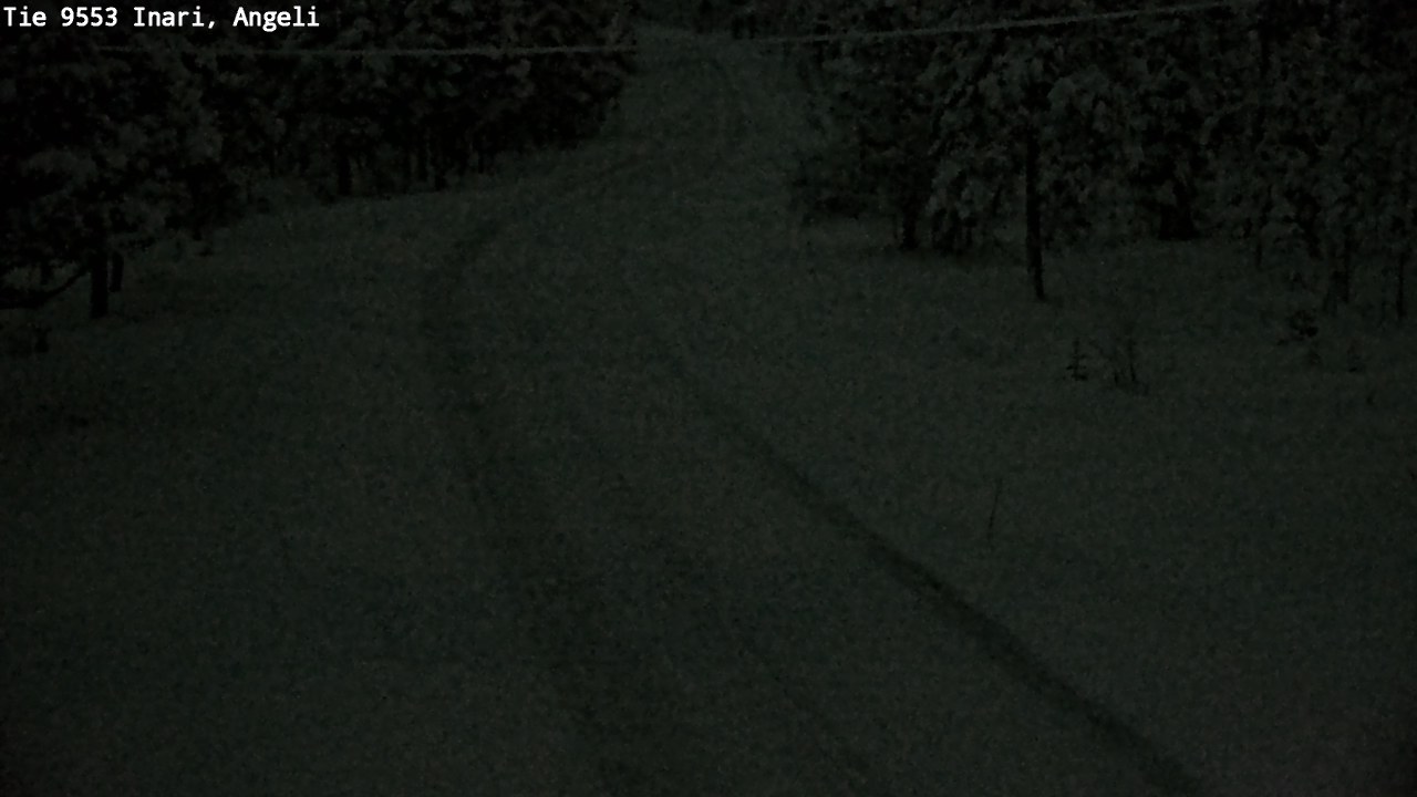 Weather Camera Image Road 9553 Inari, Angeli, Lintupuolivaara, Inari, Lappi