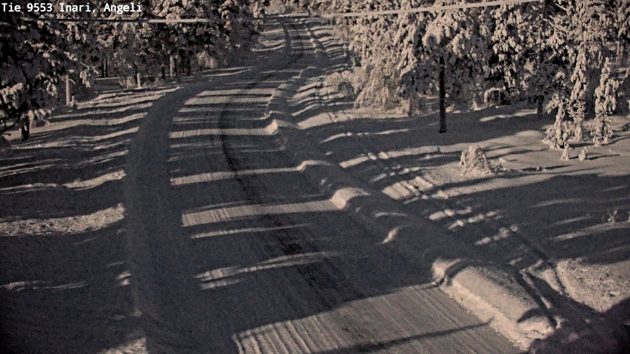 Kelikamerat Kuva Tie 9553 Inari, Angeli, Lintupuolivaara, Inari, Lappi