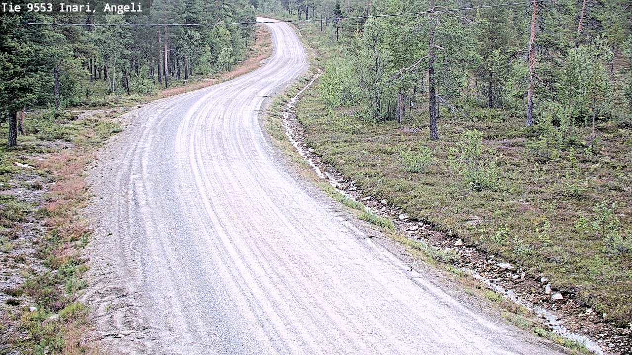 Kelikamerat Kuva Tie 9553 Inari, Angeli, Lintupuolivaara, Inari, Lappi