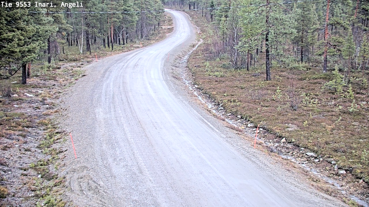Kelikamerat Kuva Tie 9553 Inari, Angeli, Lintupuolivaara, Inari, Lappi