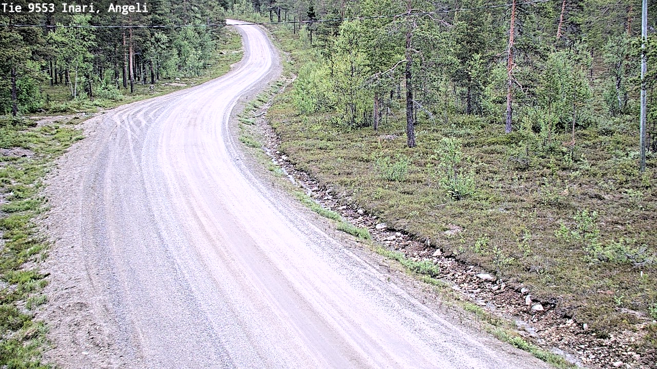 Kelikamerat Kuva Tie 9553 Inari, Angeli, Lintupuolivaara, Inari, Lappi