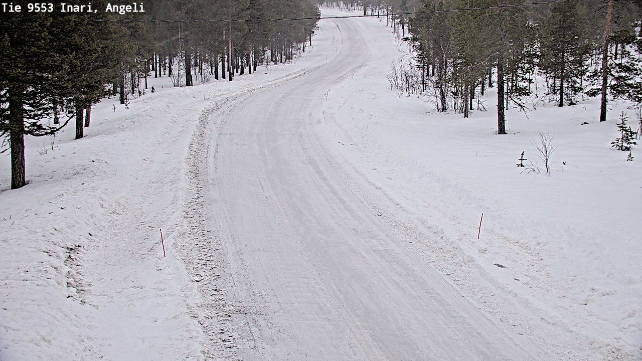 Kelikamerat Kuva Tie 9553 Inari, Angeli, Lintupuolivaara, Inari, Lappi