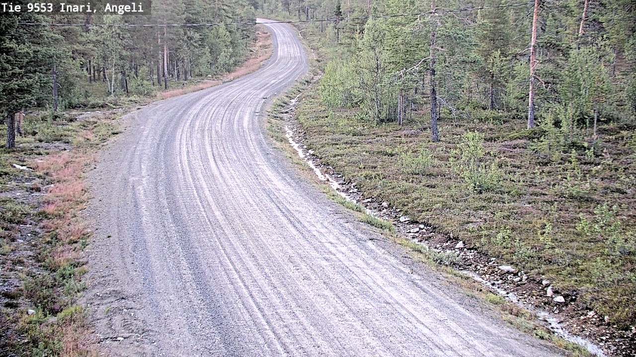 Kelikamerat Kuva Tie 9553 Inari, Angeli, Lintupuolivaara, Inari, Lappi