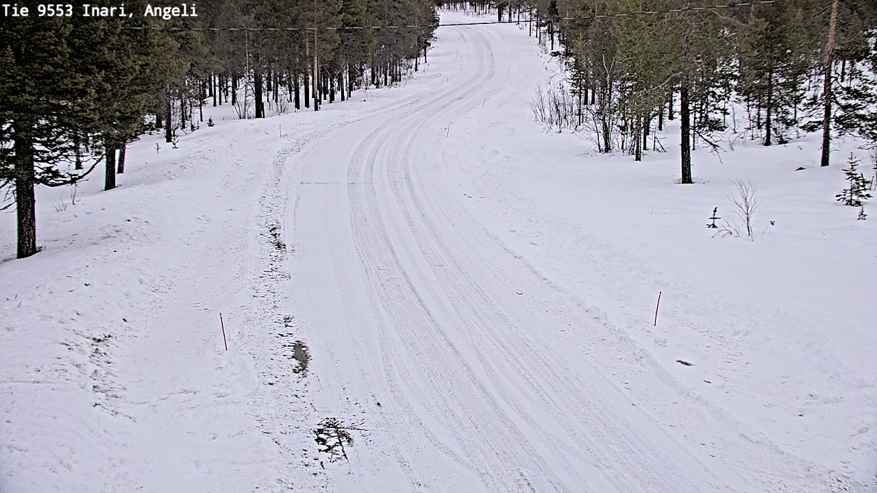 Kelikamerat Kuva Tie 9553 Inari, Angeli, Lintupuolivaara, Inari, Lappi