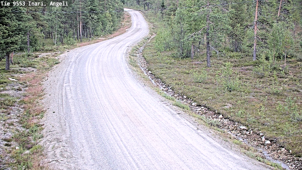 Kelikamerat Kuva Tie 9553 Inari, Angeli, Lintupuolivaara, Inari, Lappi