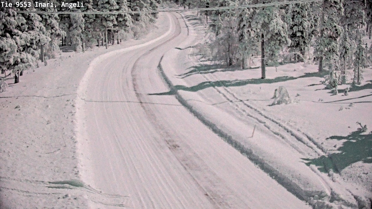 Kelikamerat Kuva Tie 9553 Inari, Angeli, Lintupuolivaara, Inari, Lappi