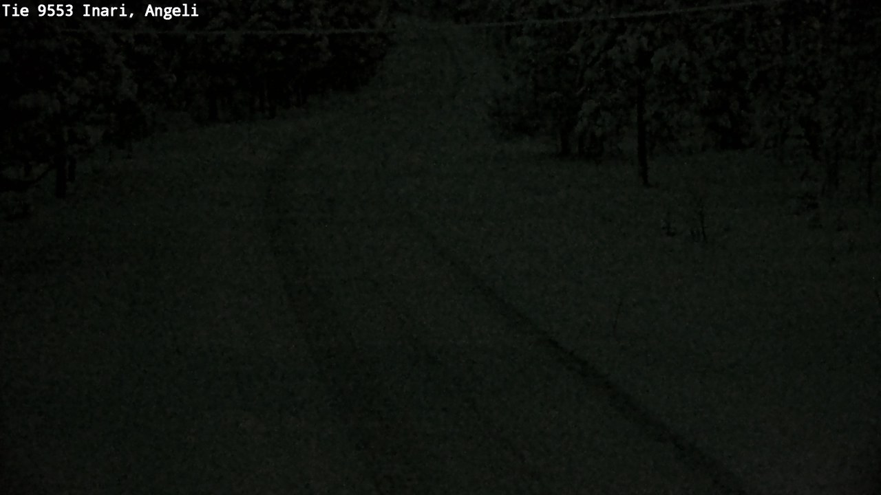 Weather Camera Image Väg 9553 Inari, Angeli, Lintupuolivaara, Inari, Lappi