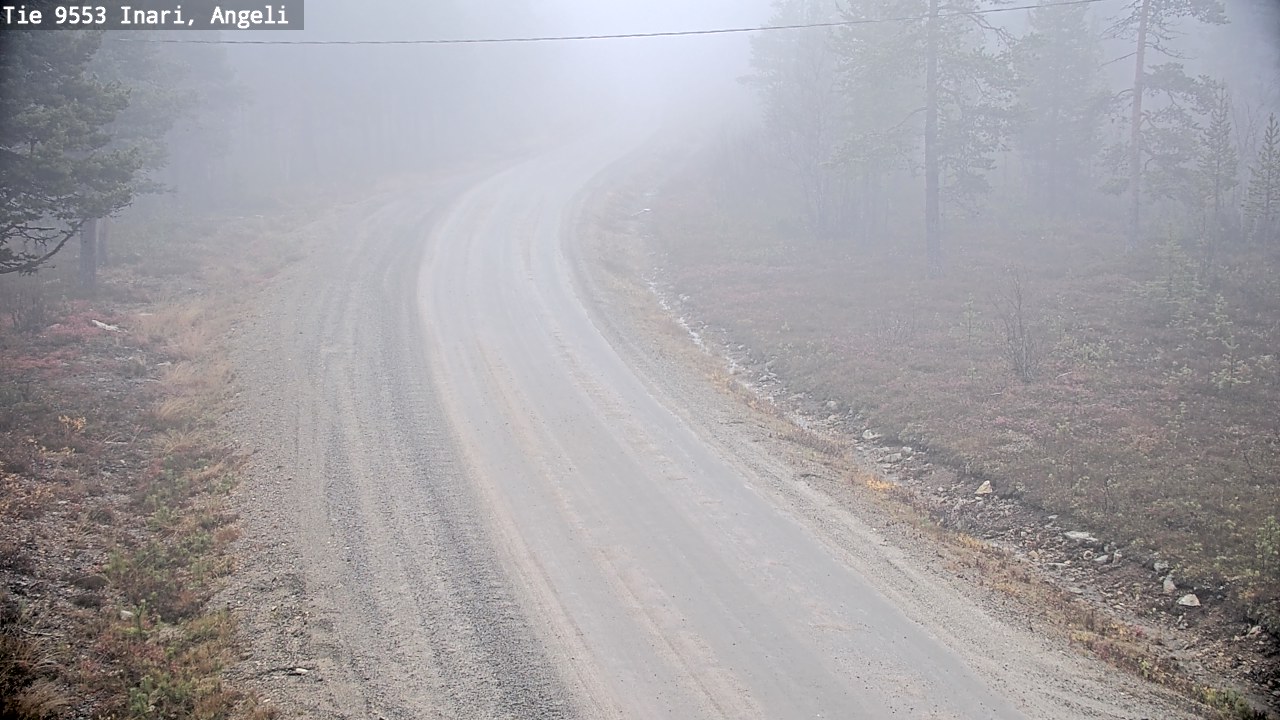 Kelikamerat Kuva Tie 9553 Inari, Angeli, Lintupuolivaara, Inari, Lappi