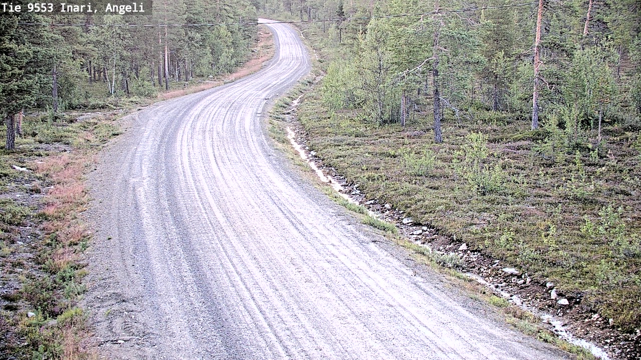 Kelikamerat Kuva Tie 9553 Inari, Angeli, Lintupuolivaara, Inari, Lappi