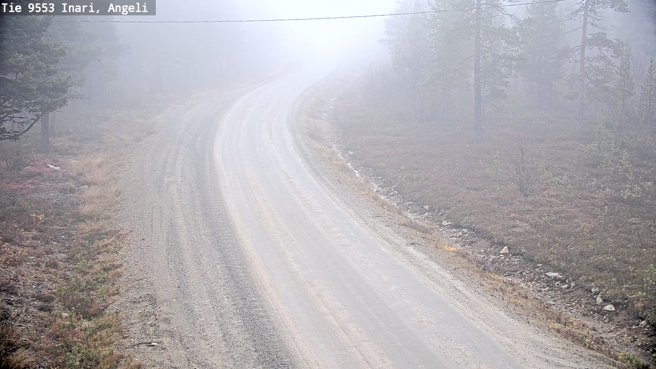 Kelikamerat Kuva Tie 9553 Inari, Angeli, Lintupuolivaara, Inari, Lappi
