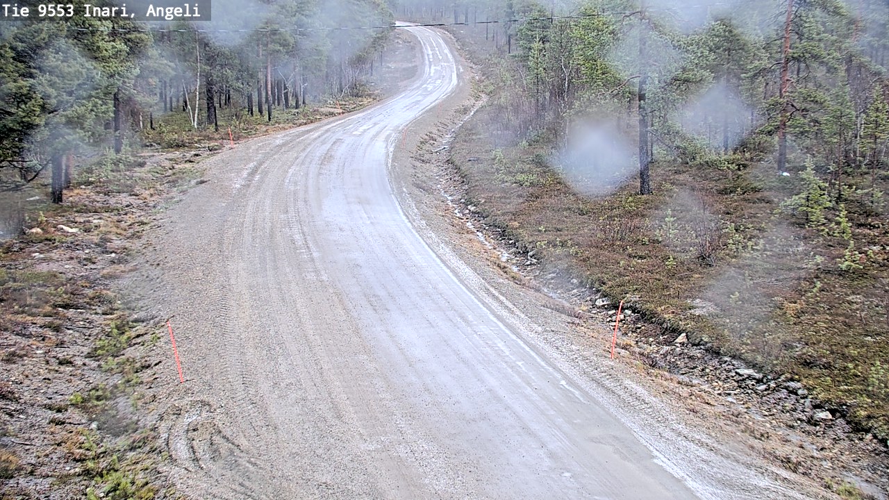Kelikamerat Kuva Tie 9553 Inari, Angeli, Lintupuolivaara, Inari, Lappi