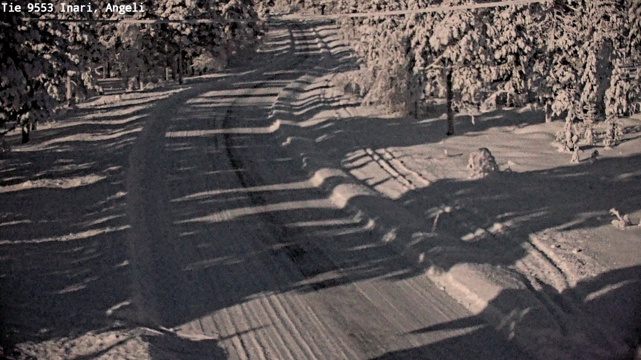 Kelikamerat Kuva Tie 9553 Inari, Angeli, Lintupuolivaara, Inari, Lappi