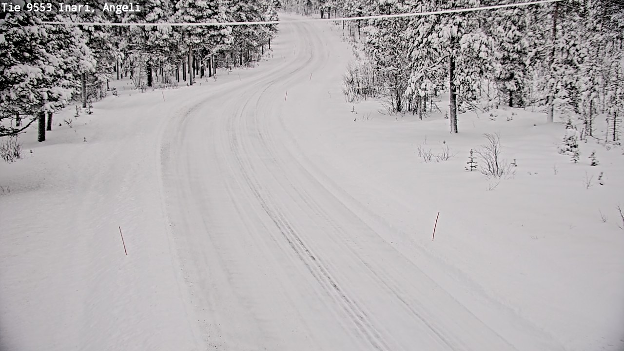 Kelikamerat Kuva Tie 9553 Inari, Angeli, Lintupuolivaara, Inari, Lappi