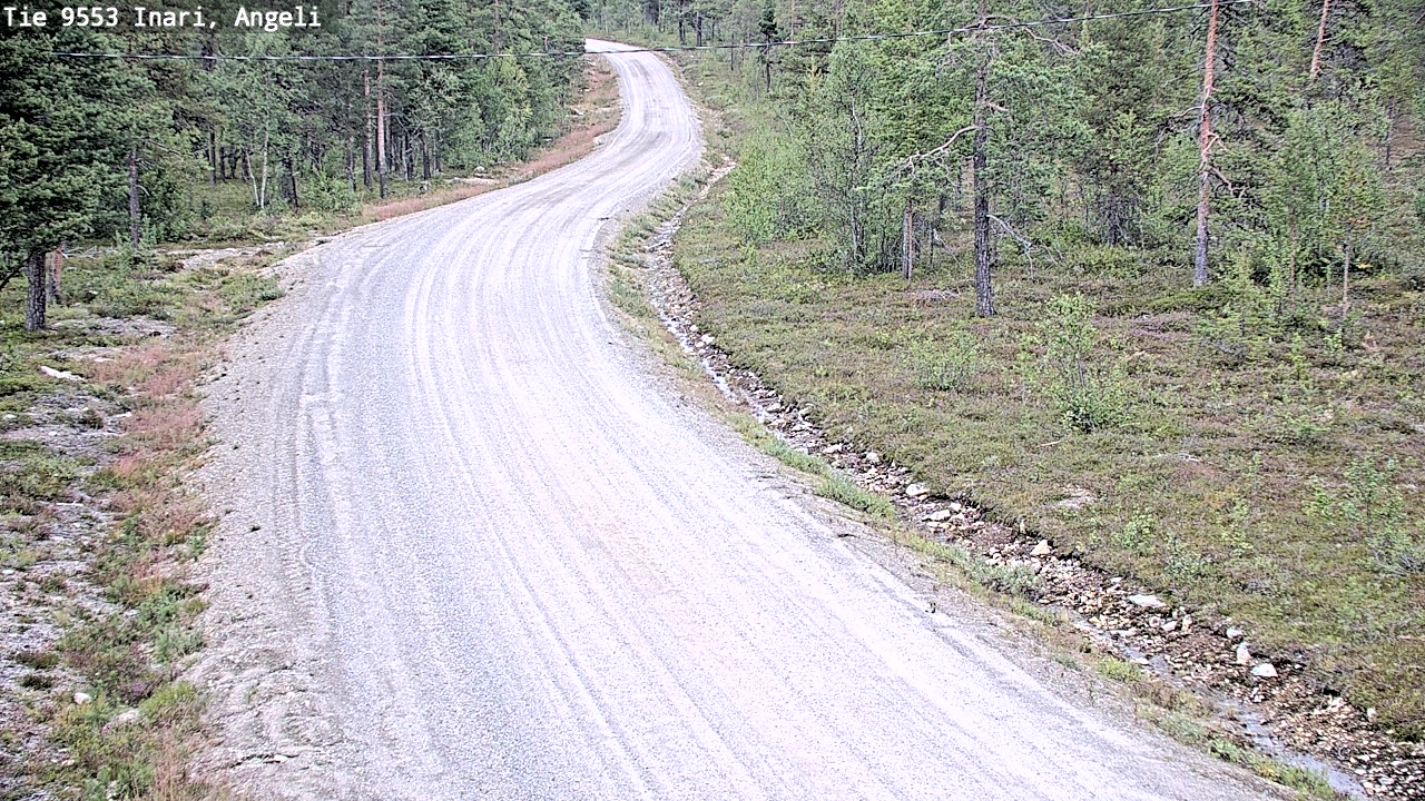 Kelikamerat Kuva Tie 9553 Inari, Angeli, Lintupuolivaara, Inari, Lappi