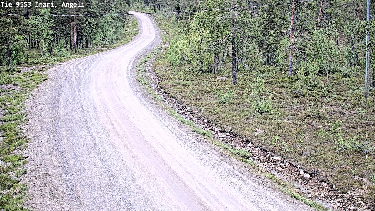 Kelikamerat Kuva Tie 9553 Inari, Angeli, Lintupuolivaara, Inari, Lappi