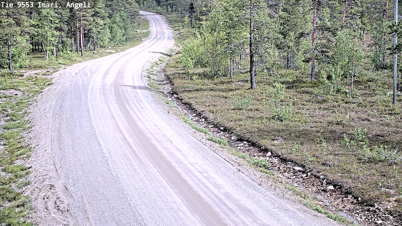 Kelikamerat Kuva Tie 9553 Inari, Angeli, Lintupuolivaara, Inari, Lappi