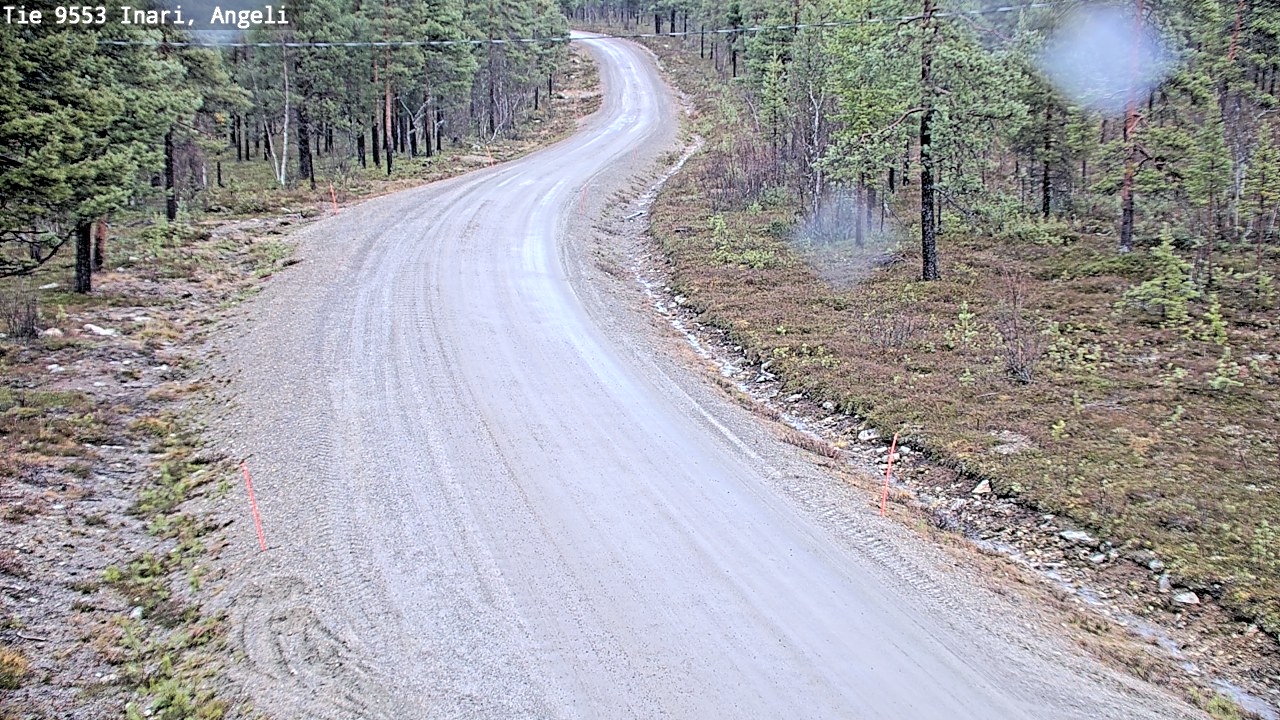 Kelikamerat Kuva Tie 9553 Inari, Angeli, Lintupuolivaara, Inari, Lappi