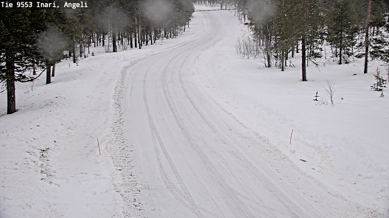 Kelikamerat Kuva Tie 9553 Inari, Angeli, Lintupuolivaara, Inari, Lappi