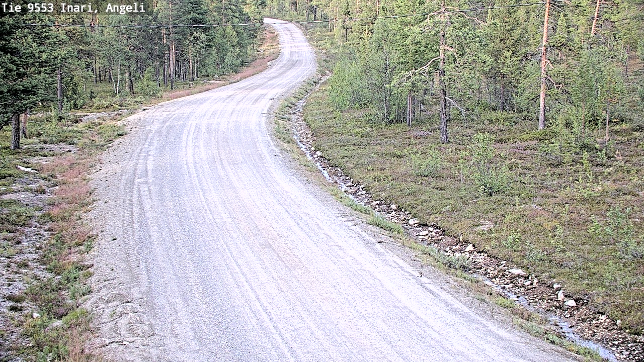 Kelikamerat Kuva Tie 9553 Inari, Angeli, Lintupuolivaara, Inari, Lappi