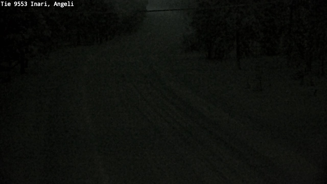 Weather Camera Image Road 9553 Inari, Angeli, Lintupuolivaara, Inari, Lappi