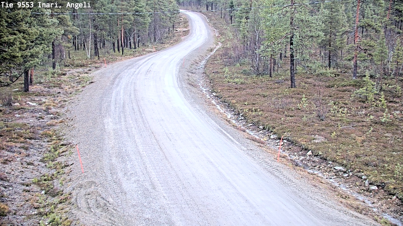 Kelikamerat Kuva Tie 9553 Inari, Angeli, Lintupuolivaara, Inari, Lappi