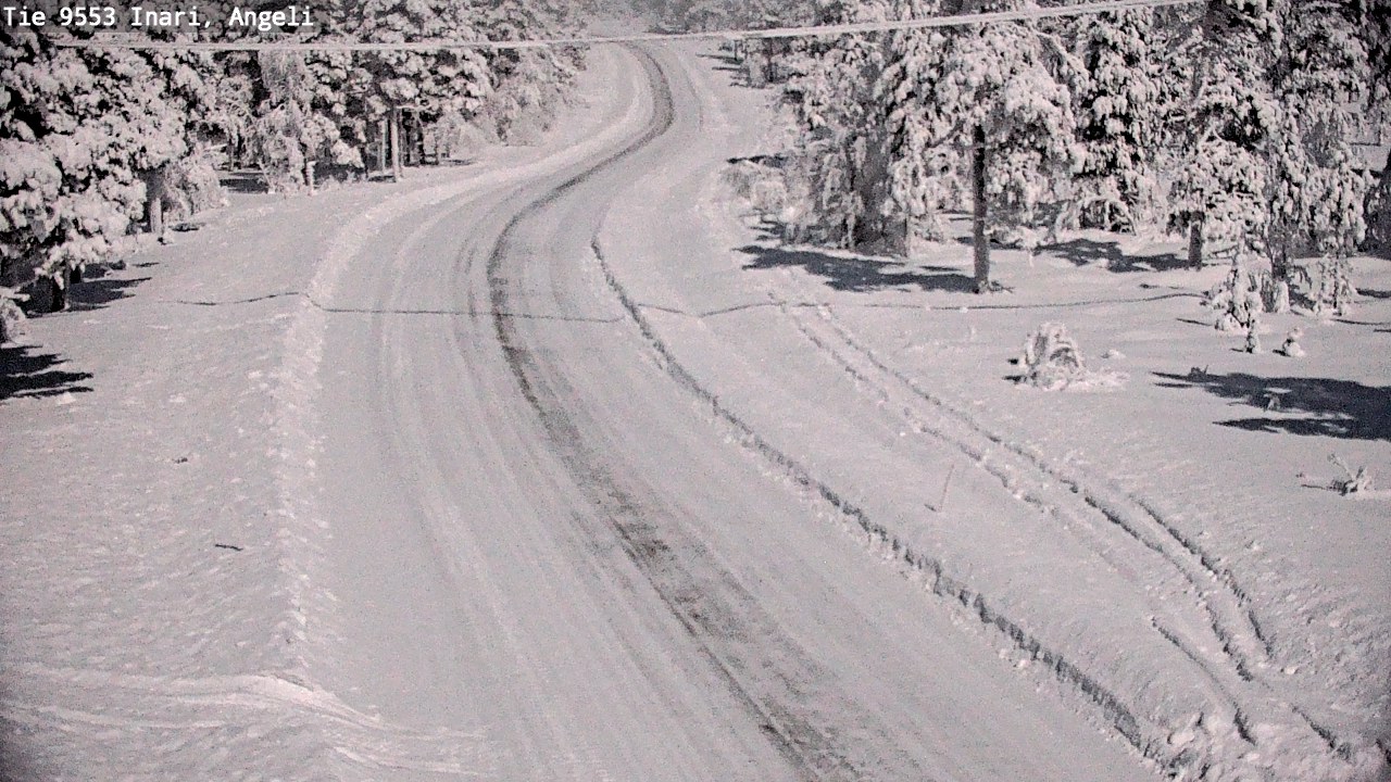 Kelikamerat Kuva Tie 9553 Inari, Angeli, Lintupuolivaara, Inari, Lappi