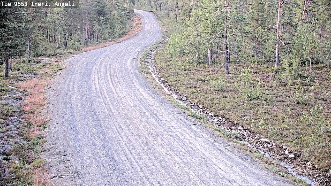 Kelikamerat Kuva Tie 9553 Inari, Angeli, Lintupuolivaara, Inari, Lappi