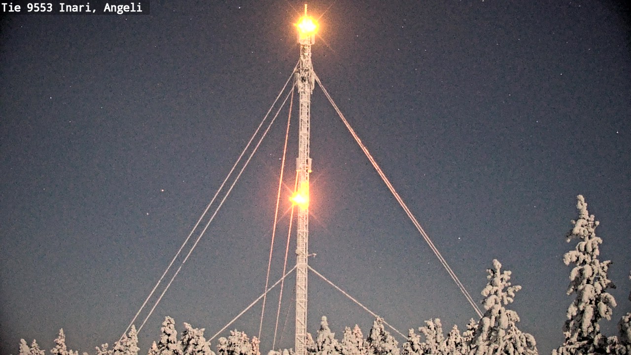 Kelikamerat Kuva Tie 9553 Inari, Angeli, Lintupuolivaara, Inari, Lappi