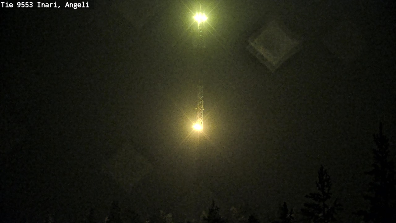 Weather Camera Image Väg 9553 Inari, Angeli, Lintupuolivaara, Inari, Lappi