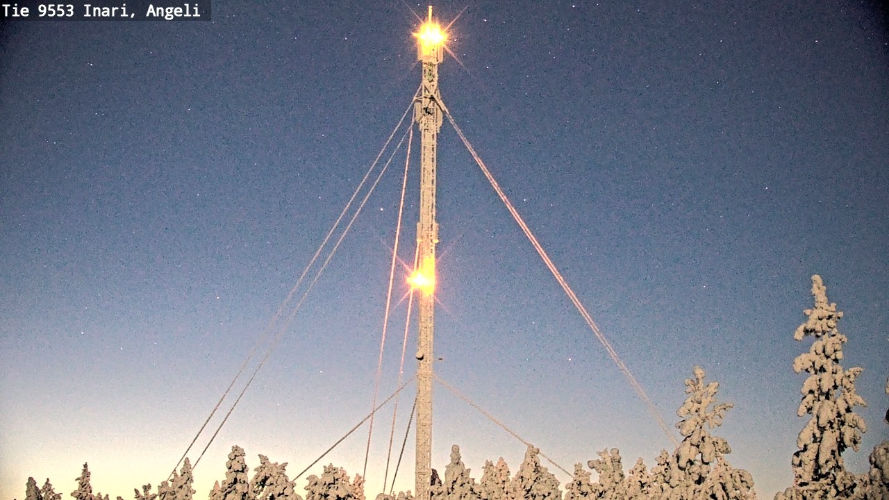 Kelikamerat Kuva Tie 9553 Inari, Angeli, Lintupuolivaara, Inari, Lappi