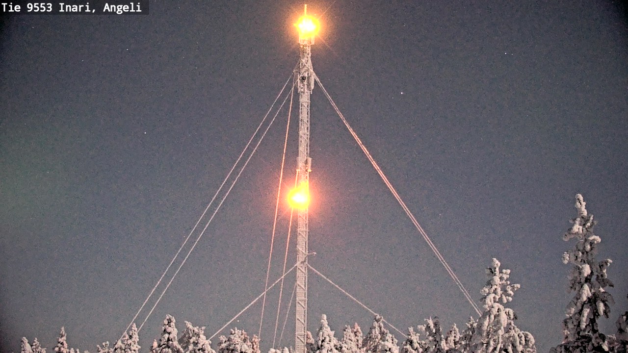 Kelikamerat Kuva Tie 9553 Inari, Angeli, Lintupuolivaara, Inari, Lappi