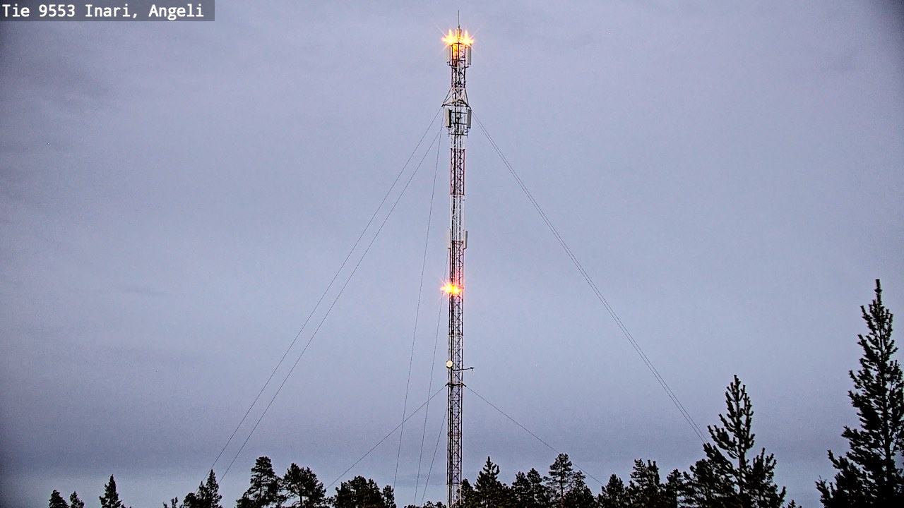 Kelikamerat Kuva Tie 9553 Inari, Angeli, Lintupuolivaara, Inari, Lappi