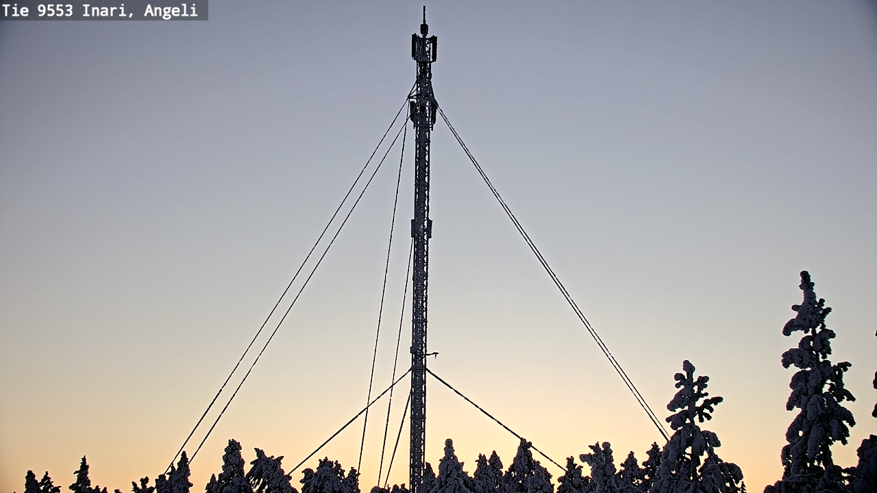 Kelikamerat Kuva Tie 9553 Inari, Angeli, Lintupuolivaara, Inari, Lappi