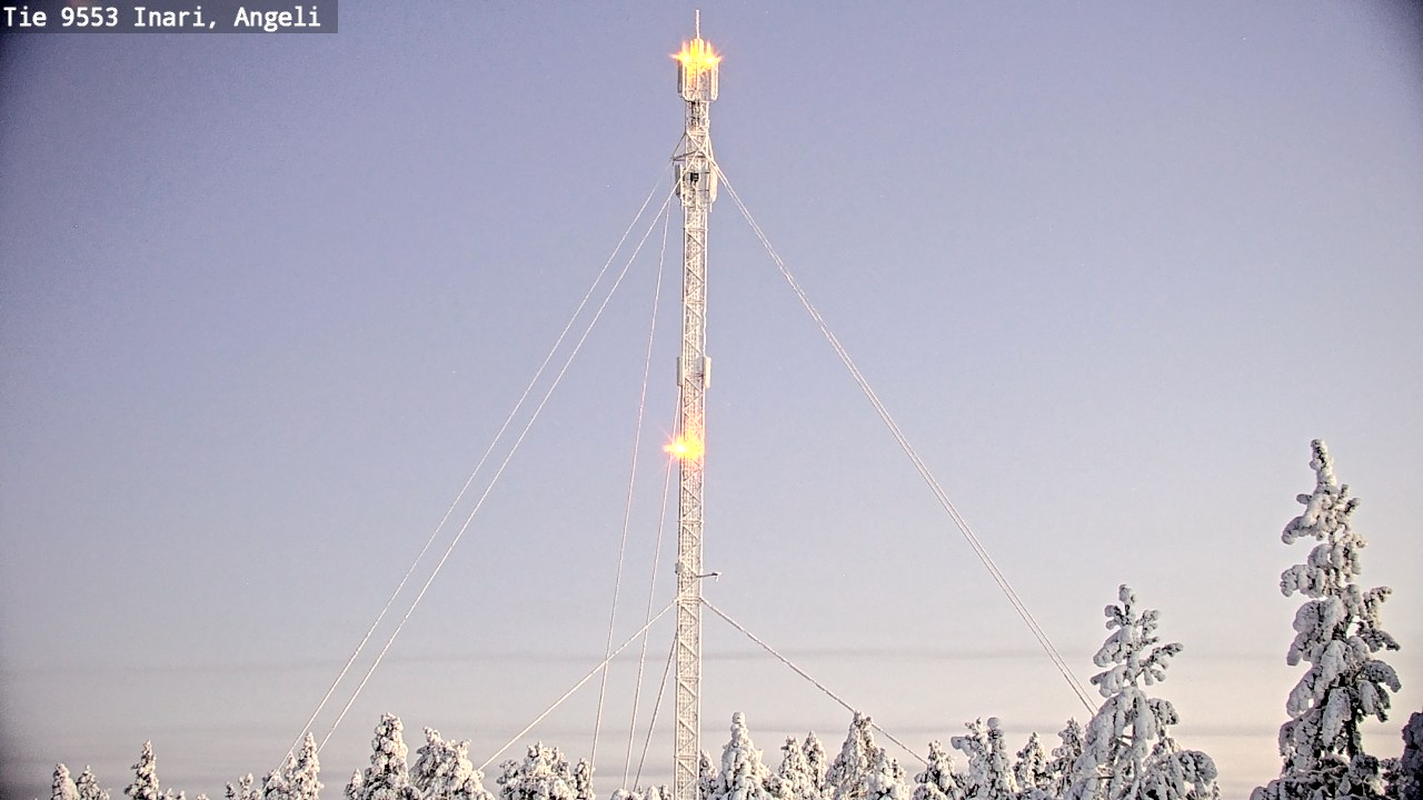 Kelikamerat Kuva Tie 9553 Inari, Angeli, Lintupuolivaara, Inari, Lappi