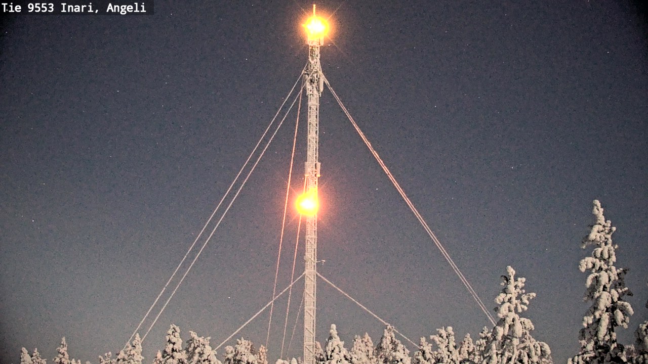 Kelikamerat Kuva Tie 9553 Inari, Angeli, Lintupuolivaara, Inari, Lappi